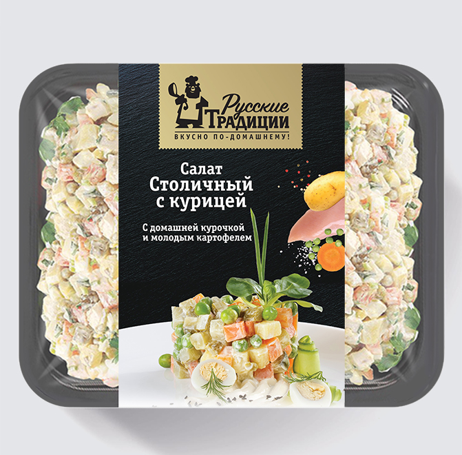 Заказ "Салат "Столичный с курицей" шт./250 гр.